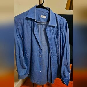 Mens Brioni blue shirt